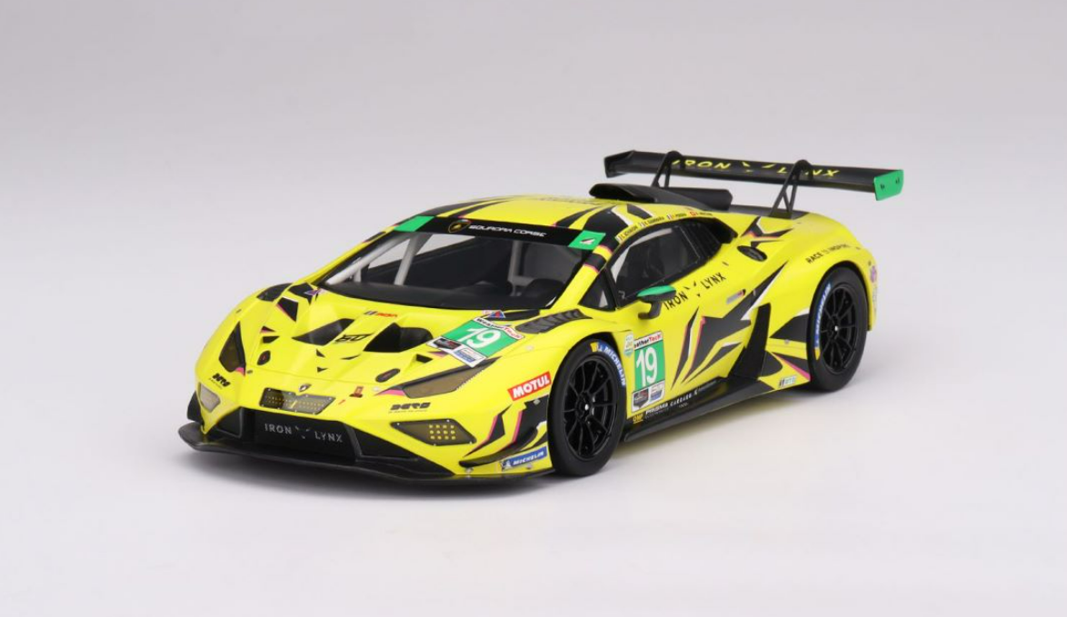 Topspeed 1:18 Le Mans Lamborghini GT3 EVO2 2024 Resin Model Car Ornaments Gifts