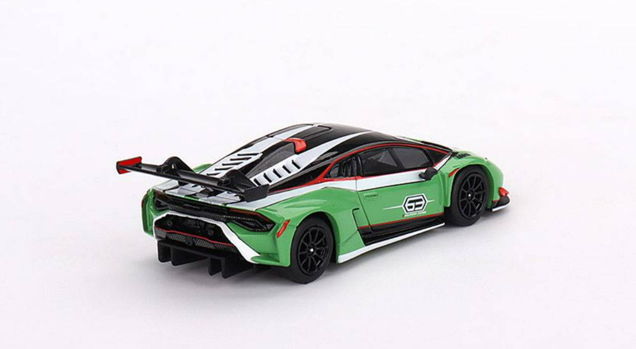 1/64 MINI GT Lamborghini Huracán GT3 EVO2 Presentation