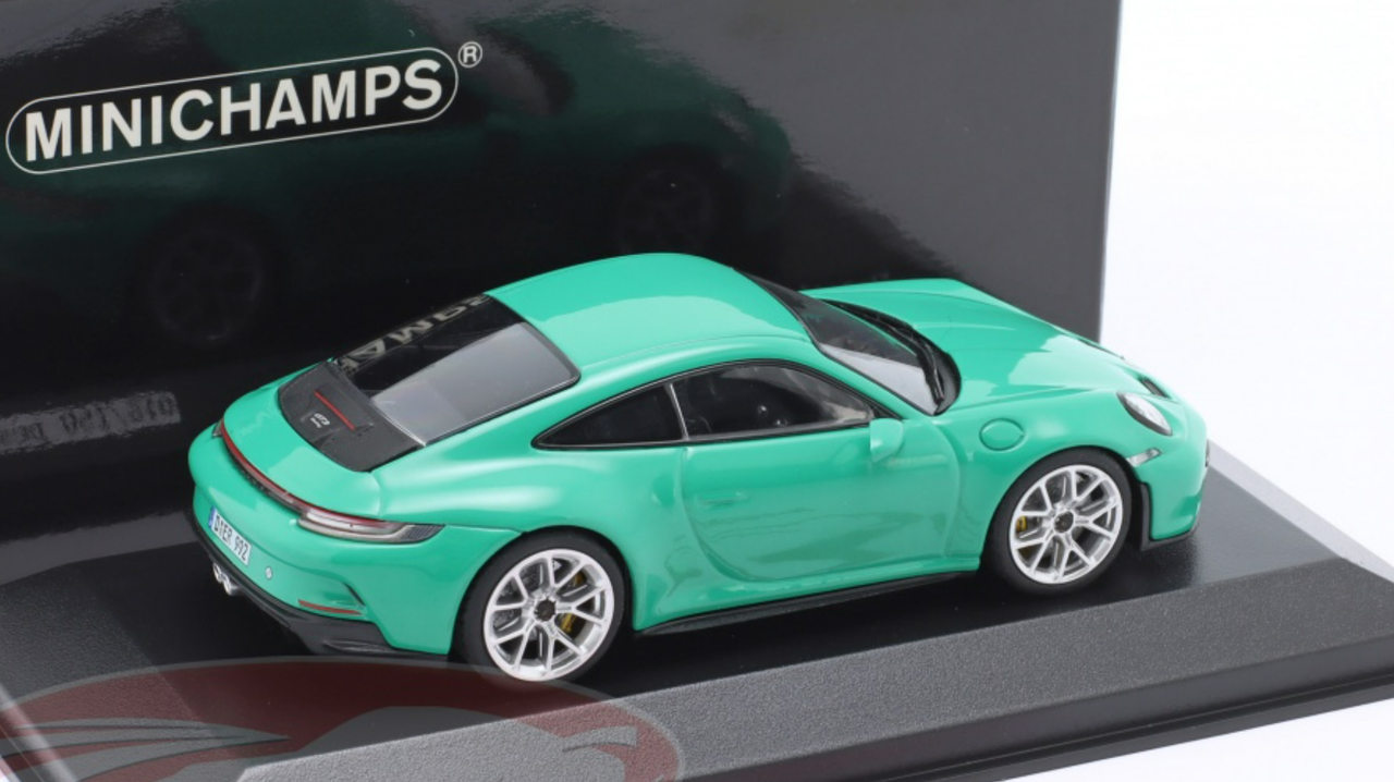 1/43 Minichamps 2021 Porsche 911 (992) GT3 Touring (Jade Green) Car Model