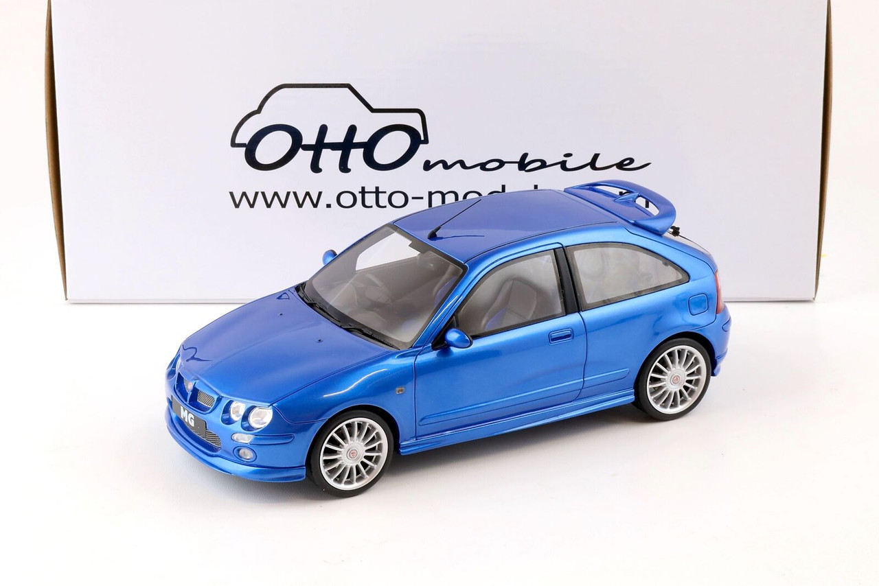 1/18 OTTO 2001 MG 160 ZR (Blue) Car Model