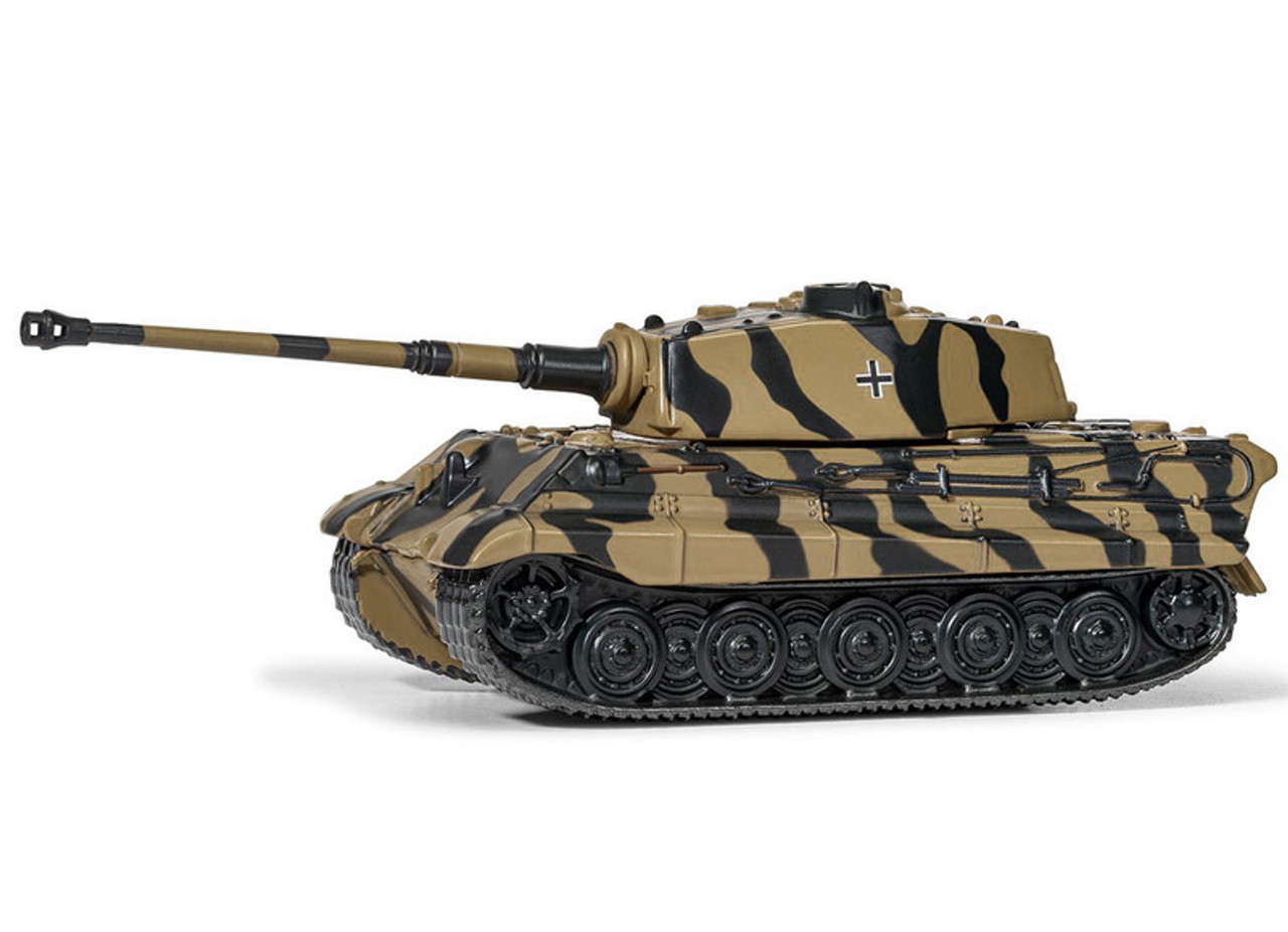 "World of Tanks" Versus Series American Sherman Tank vs German King Tiger Tank Set of 2 Pieces Diecast Models by Corgi