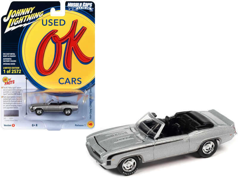 1/64 Johnny Lightning 1969 Chevrolet Camaro RS/SS