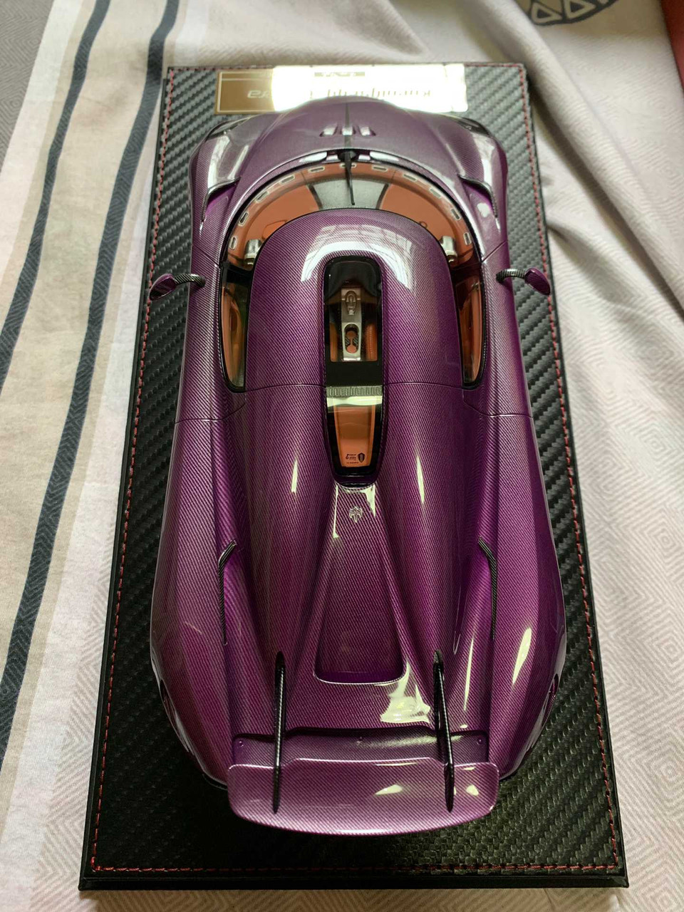 1/18 Frontiart FA Koenigsegg Regera Avanstyle (Purple) Resin Car Model Limited 50