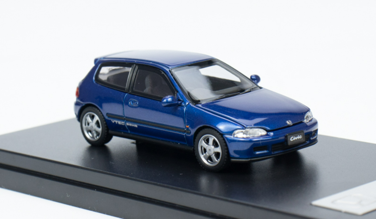 1/64 LCD Honda CIVIC SiR II(EG6) Blue Diecast Car Model