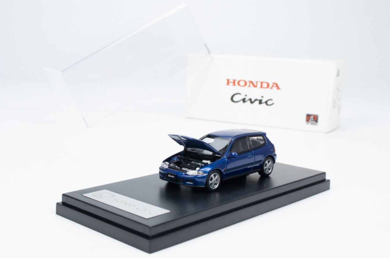 1/64 LCD Honda CIVIC SiR II(EG6) Blue Diecast Car Model