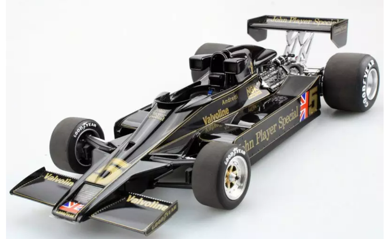 1/18 GP Replicas 1977 Formula 1 Lotus 78 #5 F1 1977 Mario Andretti Car Model