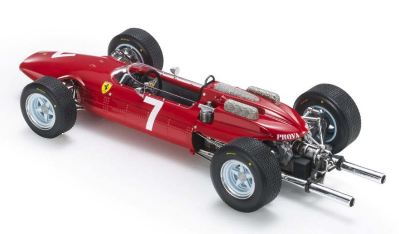 1/18 GP Replicas 1964 Formula 1 John Surtees Ferrari 158 #7 Winner Germany GP Car Model