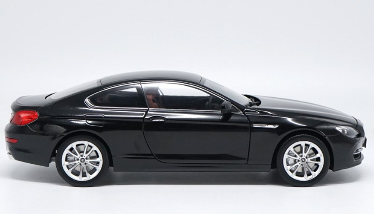 1/18 Dealer Edition BMW 6 Series 650i Coupe (Black) Diecast Car Model (no box)
