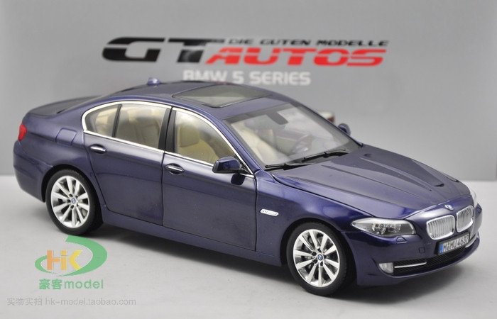 1/18 GTAutos BMW 5 Series 535i (Blue) Diecast Car Model