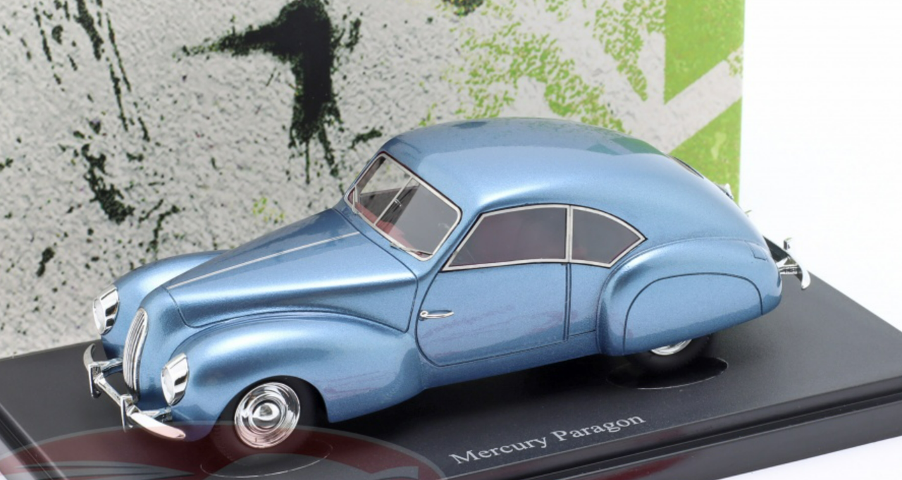 1/43 AutoCult 1940 Mercury Paragon (Blue) Car Model