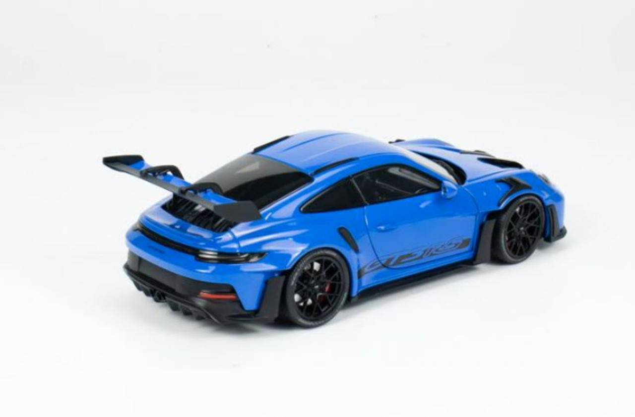 1/18 Minichamps 2022 Porsche 911 (992) GT3 RS (Blue with Black Wheels) Diecast Car Model