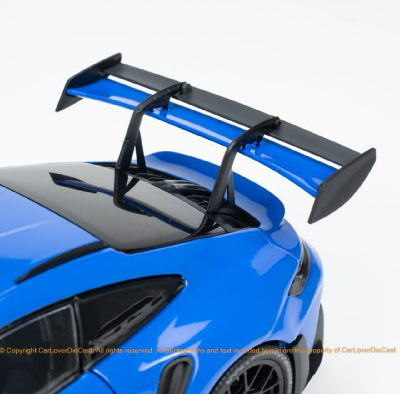 1/18 Minichamps 2022 Porsche 911 (992) GT3 RS (Blue with Black Wheels) Diecast Car Model