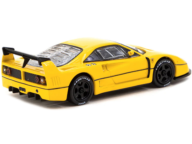 1/64 Tarmac Works Ferrari F40 LM Yellow - LIVECARMODEL.com