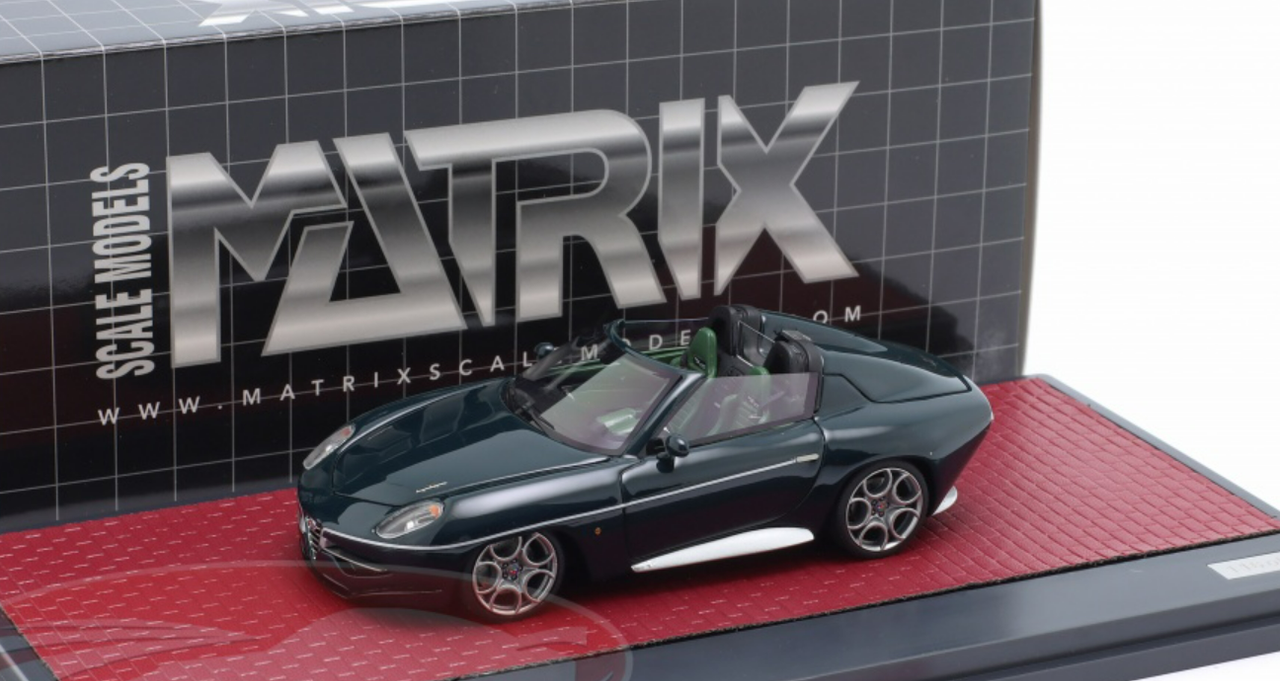 1/43 Matrix 2000 Touring Disco Volante Spyder 4/7 (Dark Green) Car Model