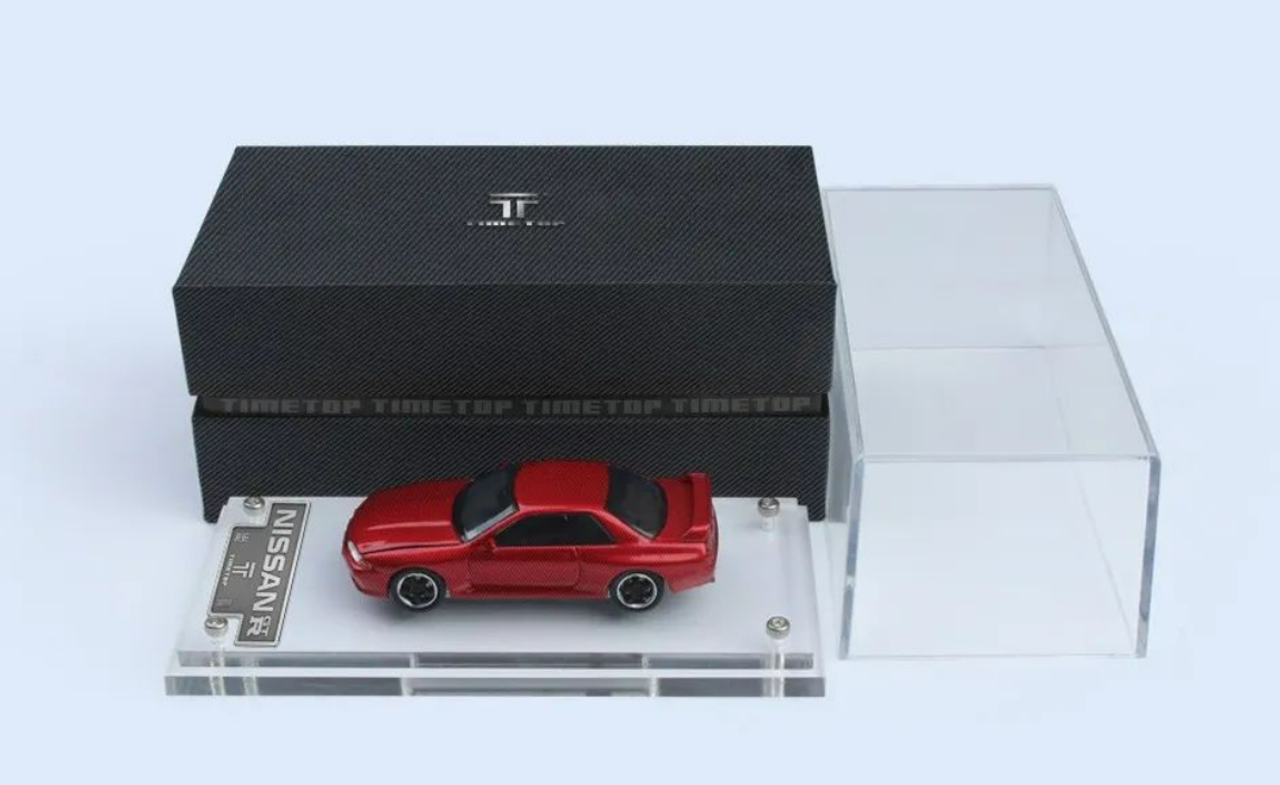 1/64 TimeTop Nissan GT-R GTR R32 (Red) Car Model