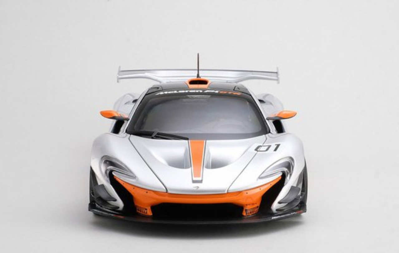 1/18 Almost Real Almostreal McLaren P1 GTR #01 #1 (Silver) Diecast Car Model