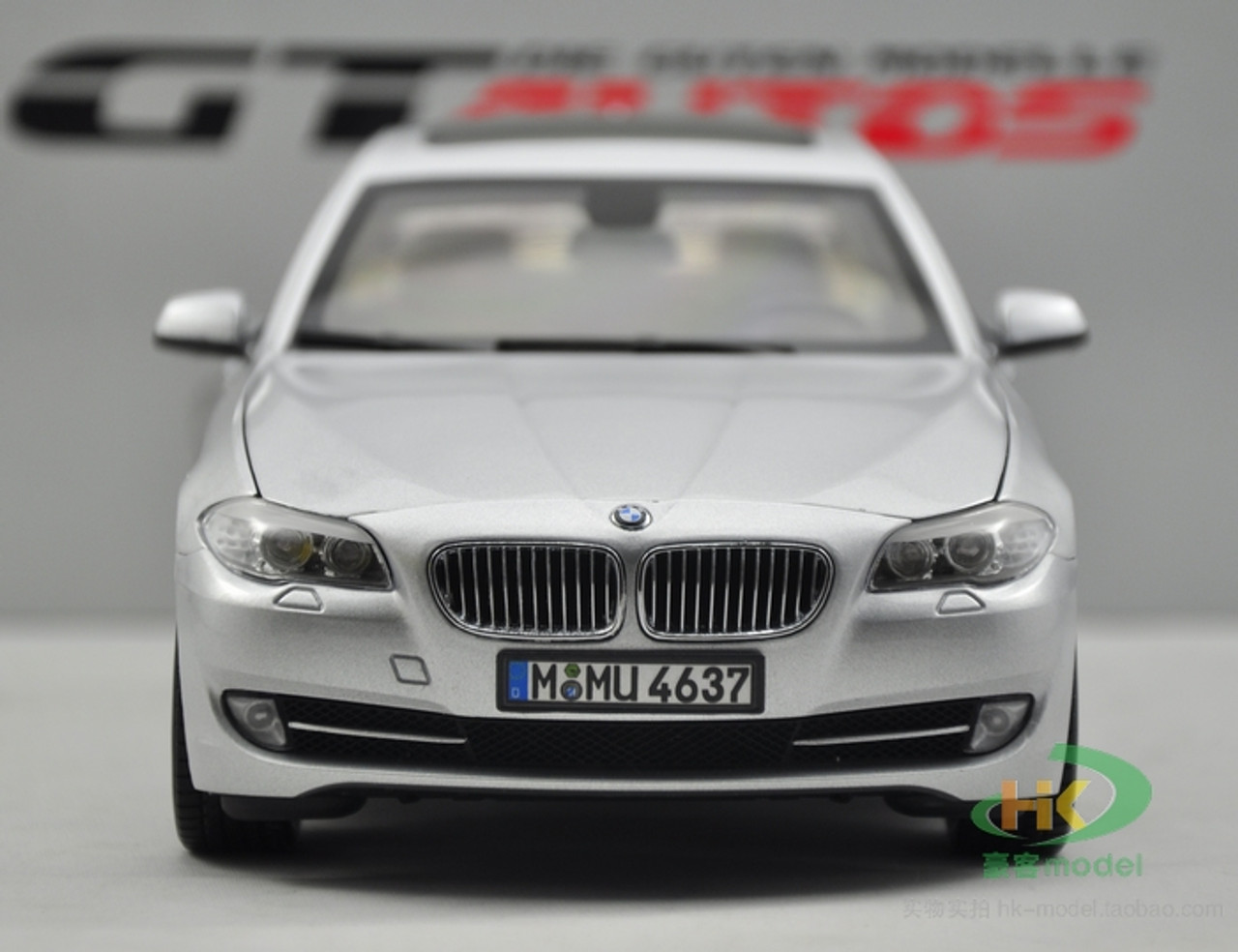 1/18 GTAutos BMW 5 Series 535i (Silver) Diecast Car Model 