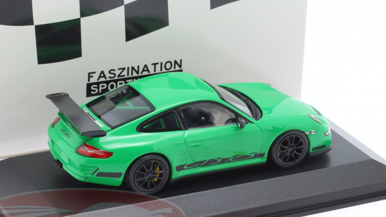 1/43 Minichamps 2006 Porsche 911 (997.1) GT3 RS (Green) Car Model