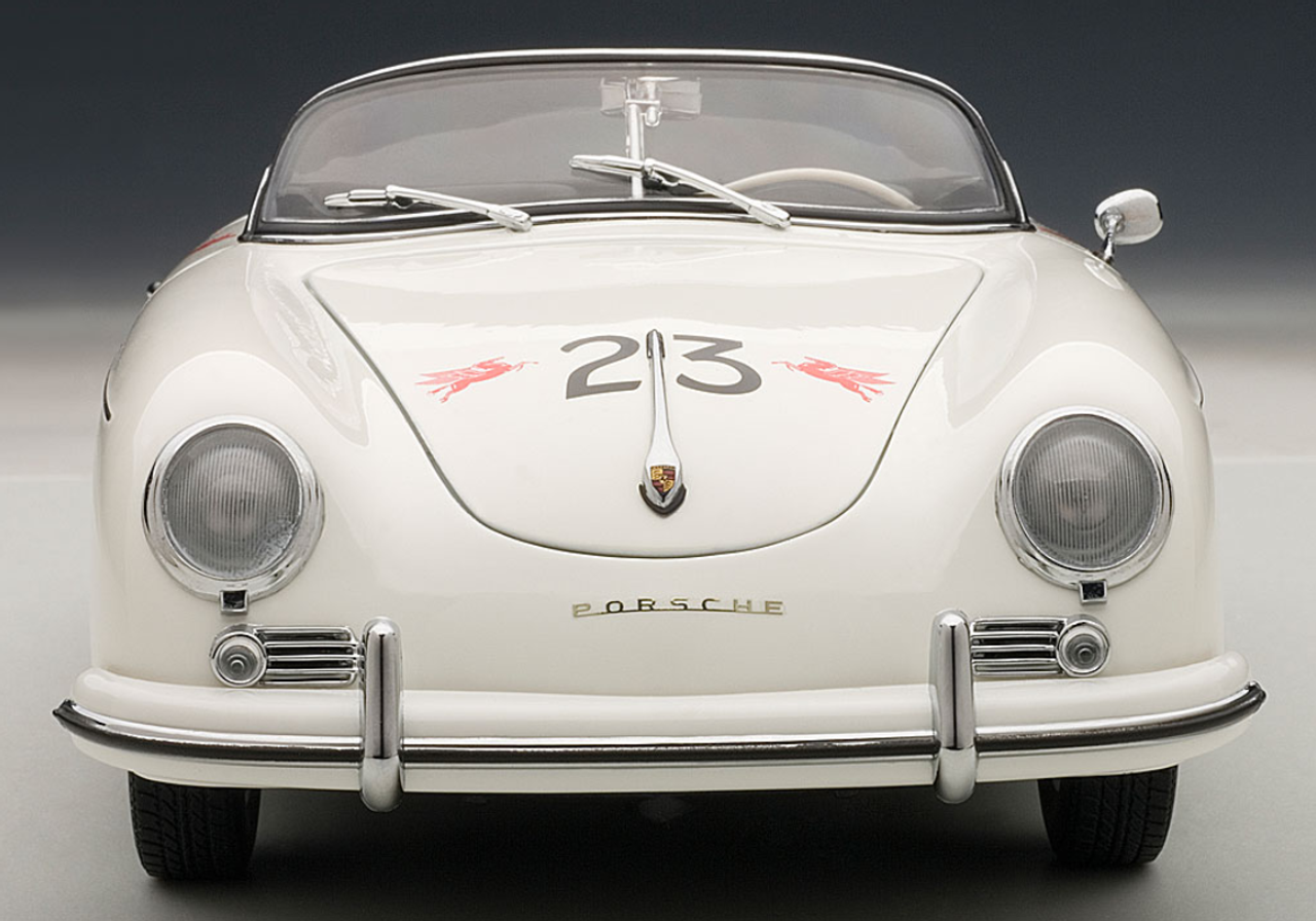 1/18 AUTOart Porsche 356 Speedster #23 (White) Car Model