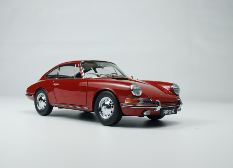 オートアート1/18 ミニカー ポルシェ911 ナロー 1964 レッド RED