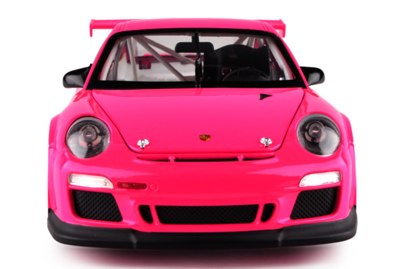 1/18 Welly FX Porsche 911 GT3 Cup (Pink Red) Diecast Car Model