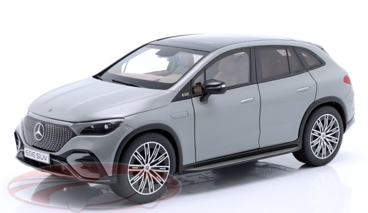 1/18 Dealer Edition 2023 Mercedes-Benz EQE SUV (X294) (Alpine Grey) Diecast Car Model