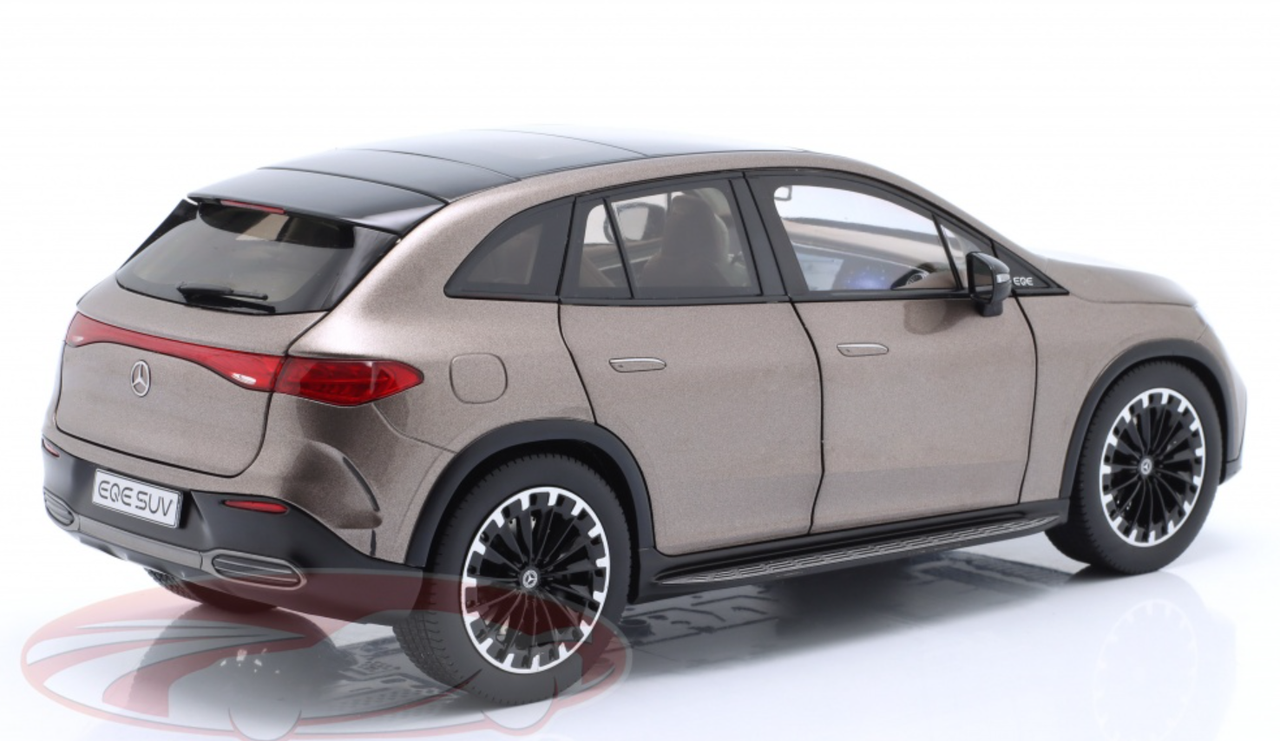 1/18 Dealer Edition 2023 Mercedes-Benz EQE SUV (X294) (Velvet Brown Metallic) Diecast Car Model