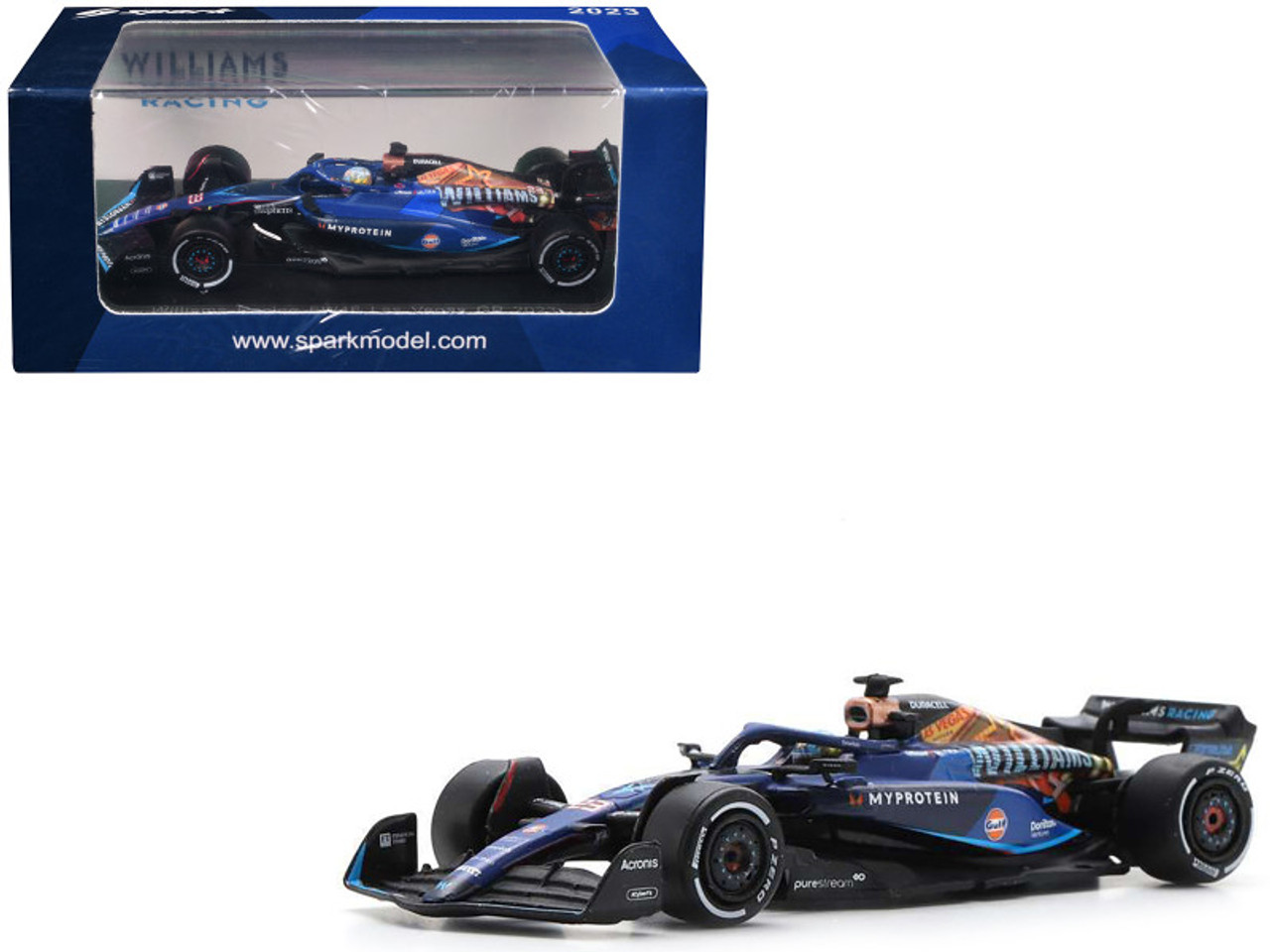 ミニカー Williams Racing FW45 2023 1/64 Spark 2023 Formula 1 Williams F1 FW45 No.23 Williams