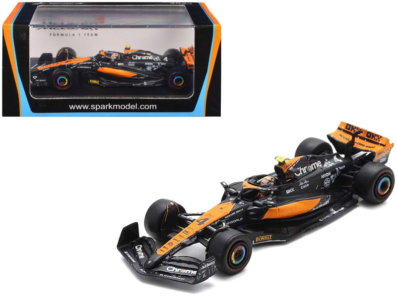 1/64 Spark 2023 Formula 1 McLaren MCL60 No.4 McLaren Las Vegas GP