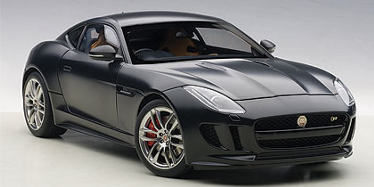 1/18 AUTOart 2015 Jaguar F-Type FType R Coupe (Matte Black