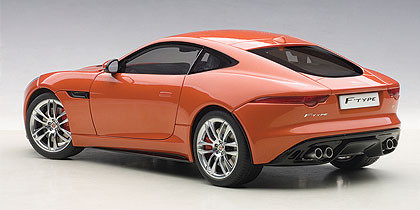 Autoart 1/18 ジャガー F-TYPE Rメタリックオレンジ 1/18 AUTOart Jaguar F-Type FType R Coupe (Firesand Metallic Orange