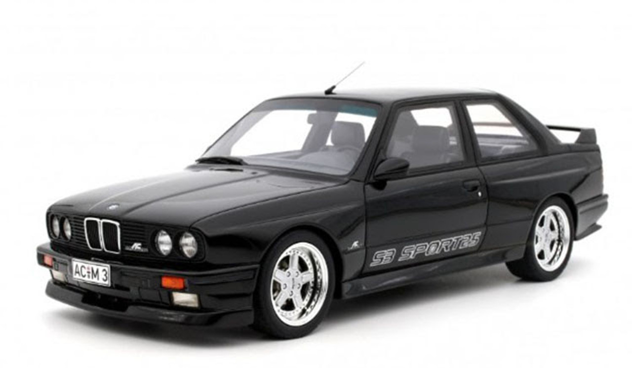 1/18 OTTO 1985 BMW M3 E30 AC Schnitzer ACS3 Sport (Black) Car Model