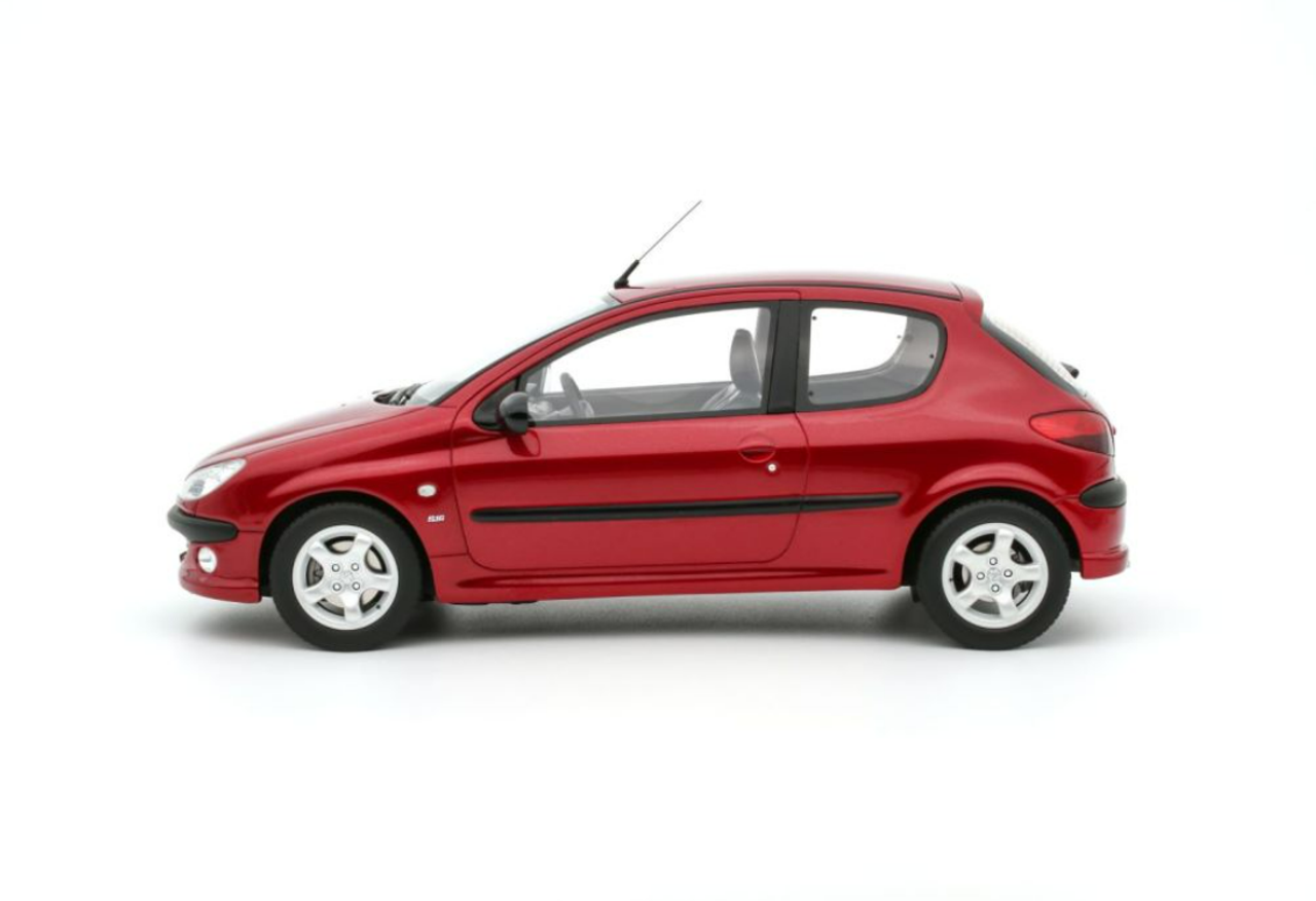 1/18 OTTO 1999 Peugeot 206 S16 (Red) Car Model