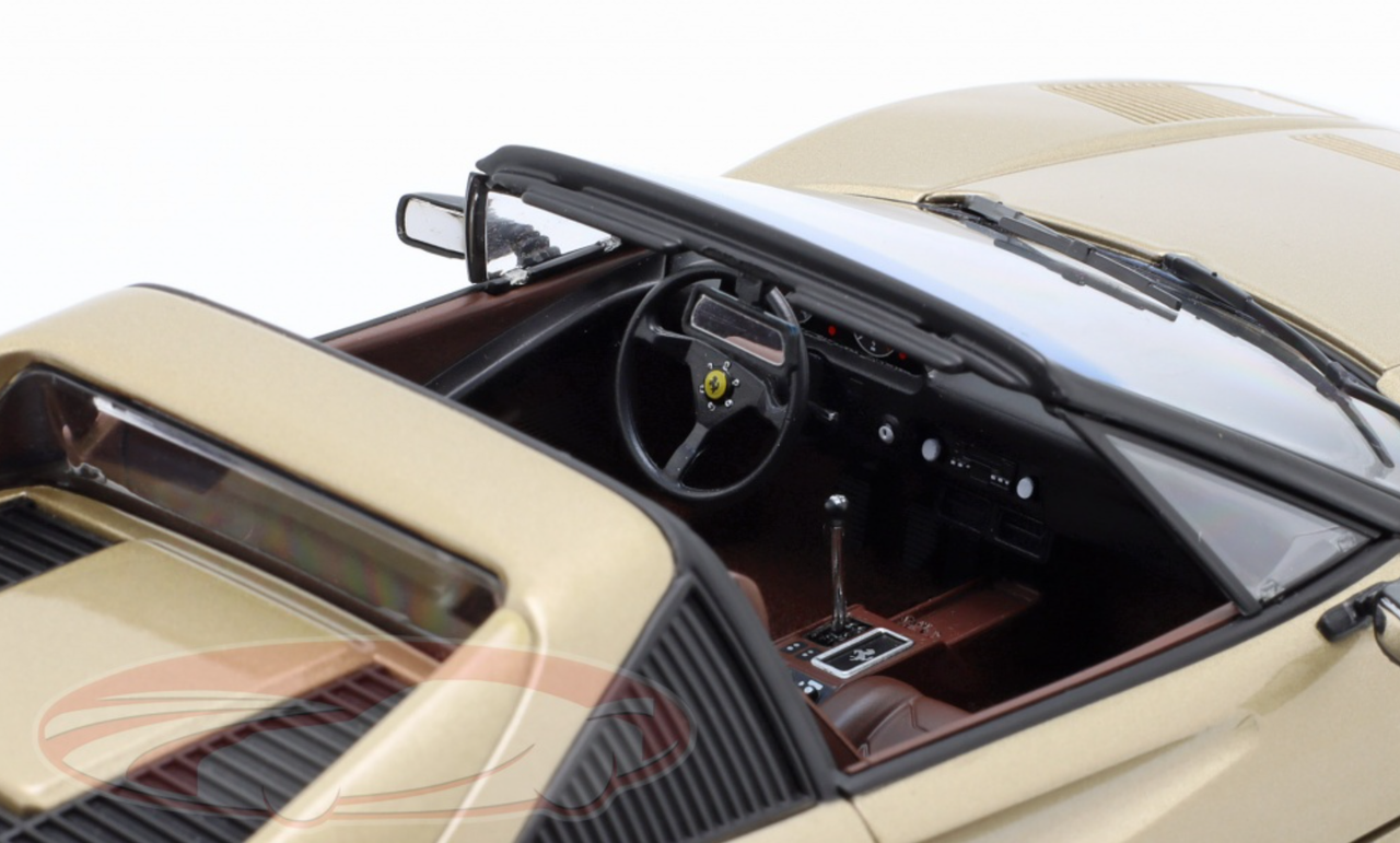 1/18 Norev 1982 Ferrari 308 GTS Quattrovalvole (Gold) Diecast Car Model