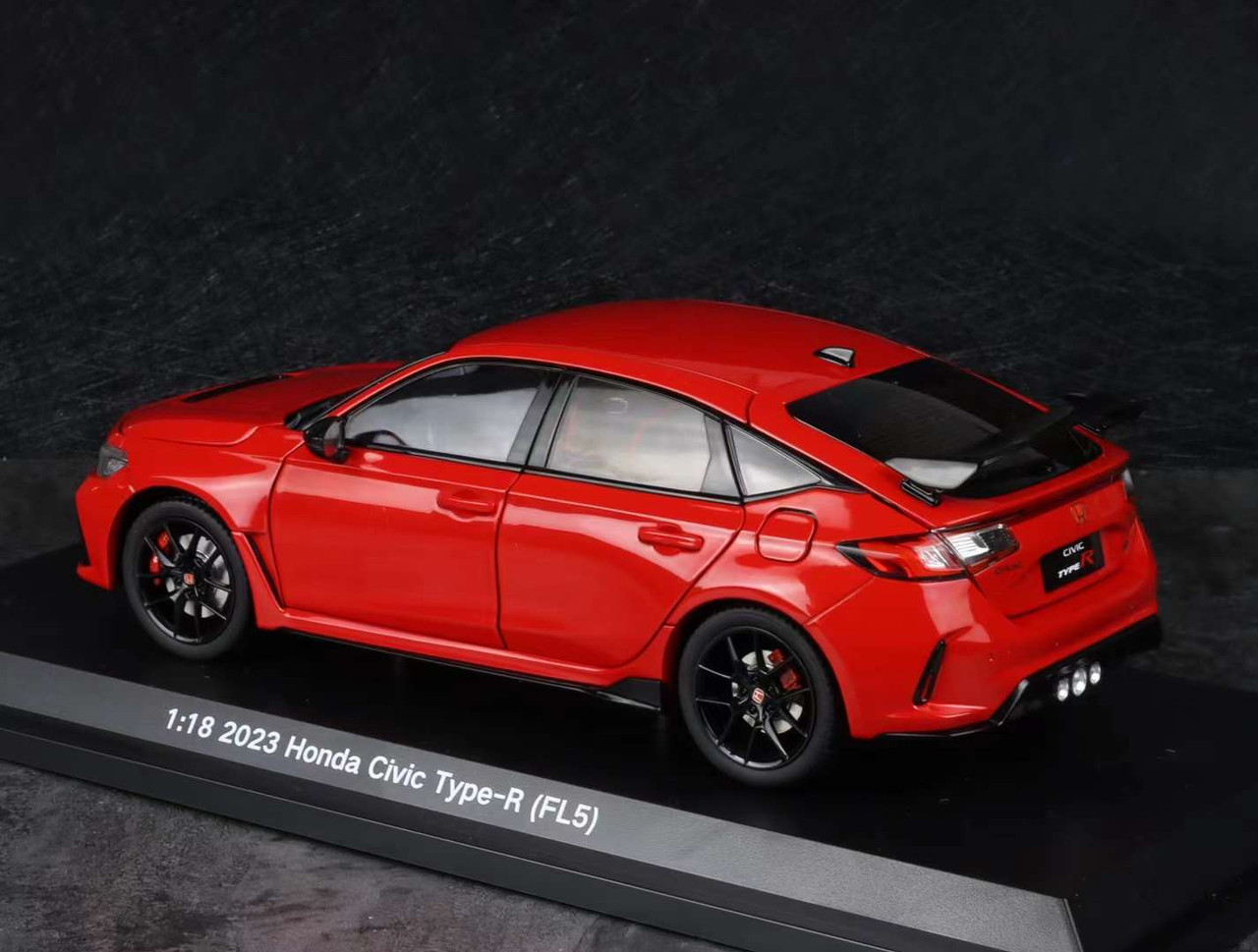 1/18 Dealer Edition 2023 Honda Civic Type-R FL5 (Red) Diecast Car Model