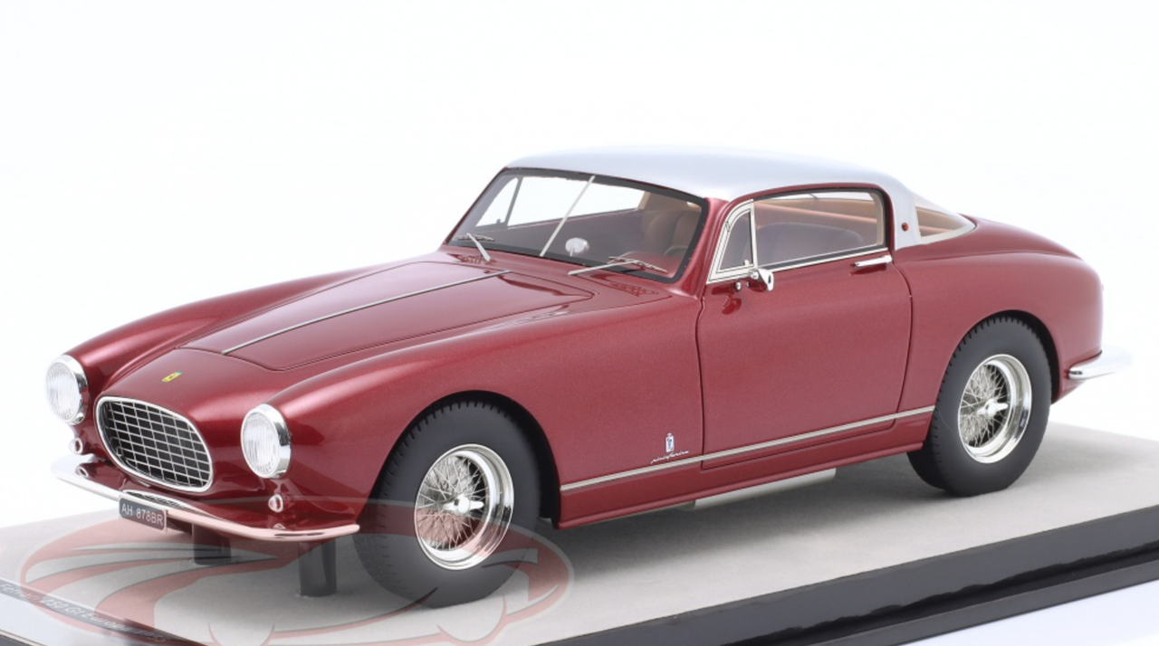 1/18 Tecnomodel 1955 Ferrari 250 GT Europa (Red Metallic) Car Model