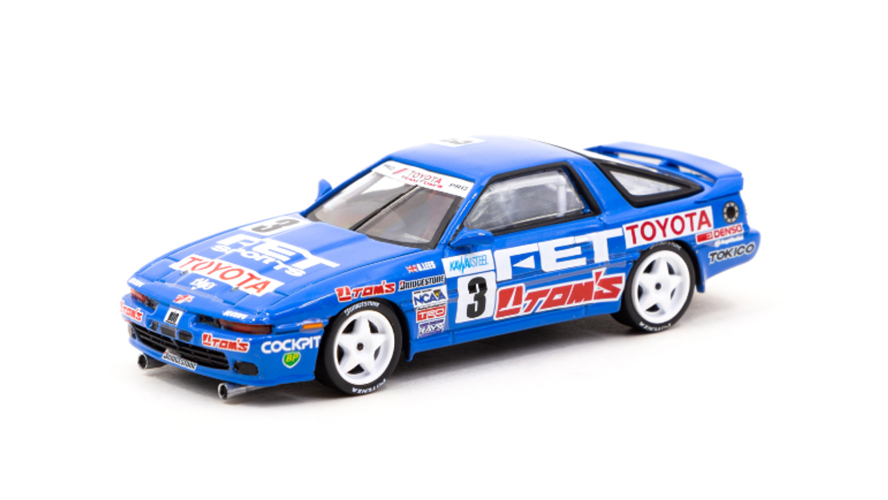 1/64 Tarmac Works Toyota Supra Turbo MA70 Macau Guia Race 1989 #3