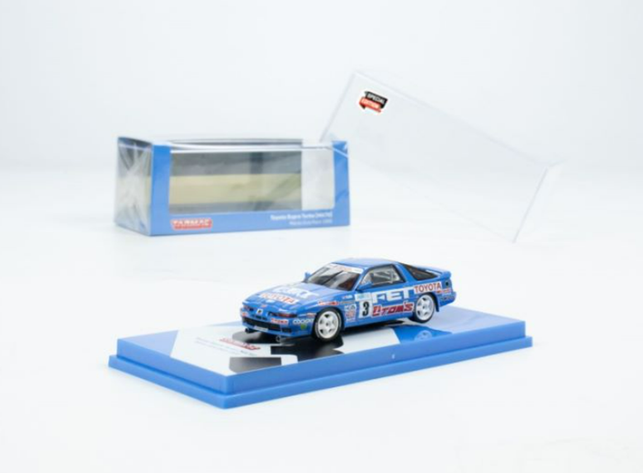 1/64 Tarmac Works Toyota Supra Turbo MA70 Macau Guia Race 1989 #3