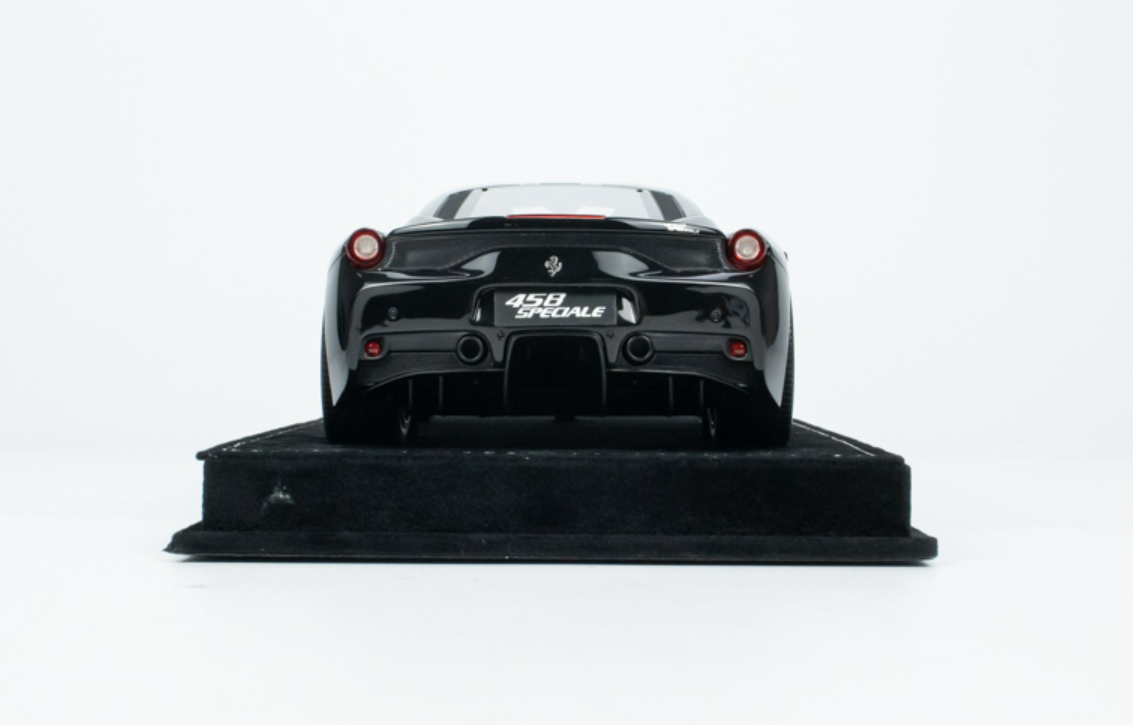 Ferrari 458 Spider ブラック 1/18 Ferrari 0 Spider Top Hard Meta