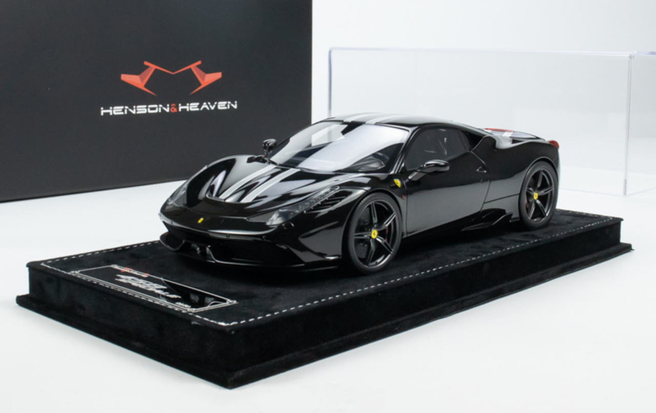 1/18 HH Model Ferrari 458 Speciale Black