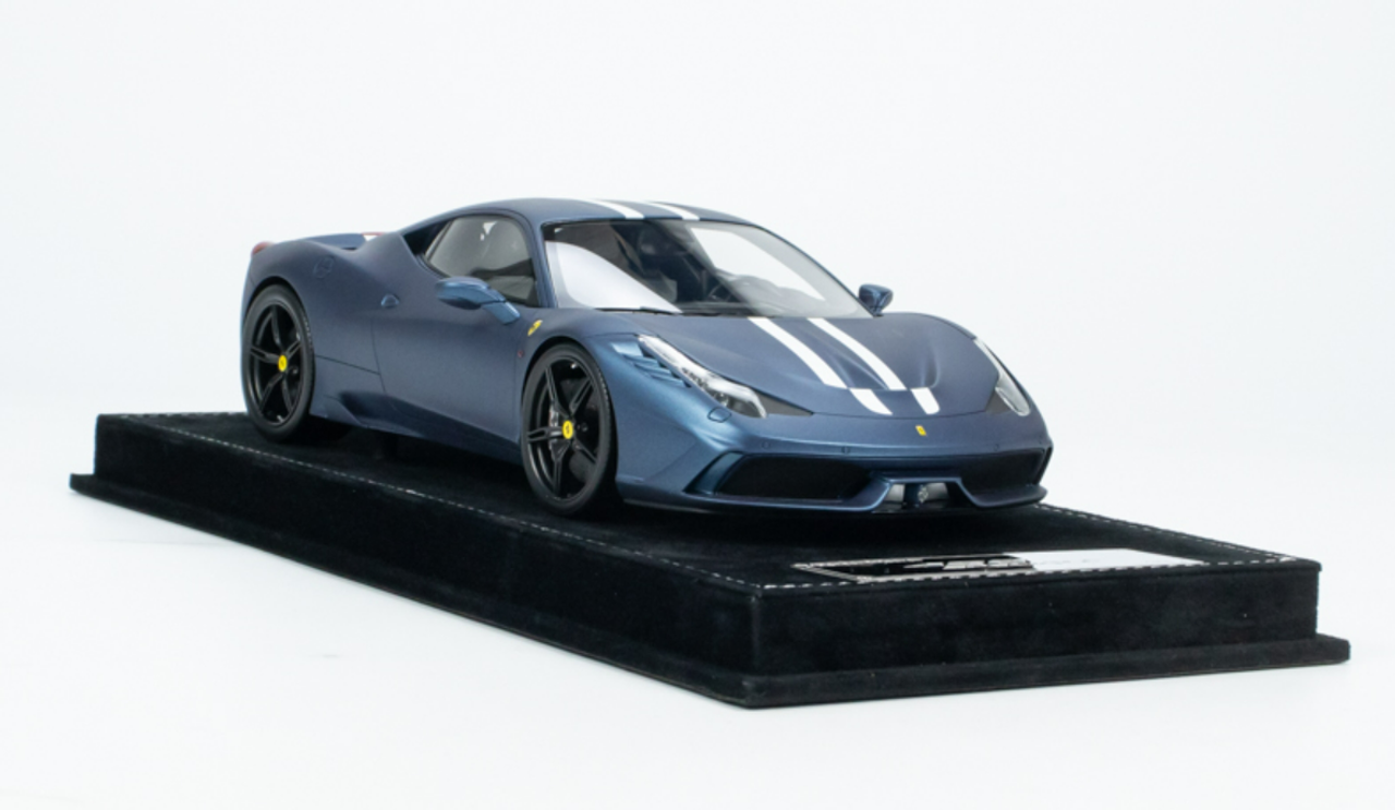 1/18 HH Model Ferrari 458 Speciale Blue