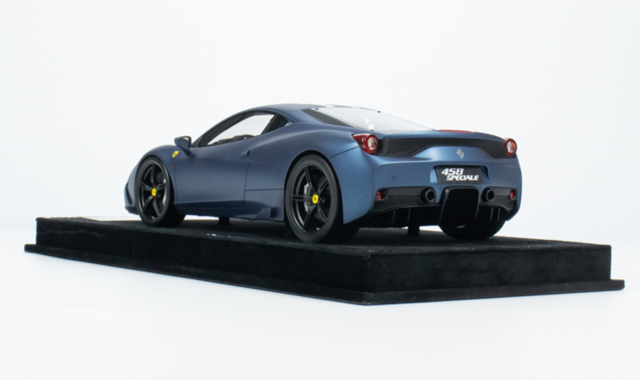 1/18 HH Model Ferrari 458 Speciale Blue