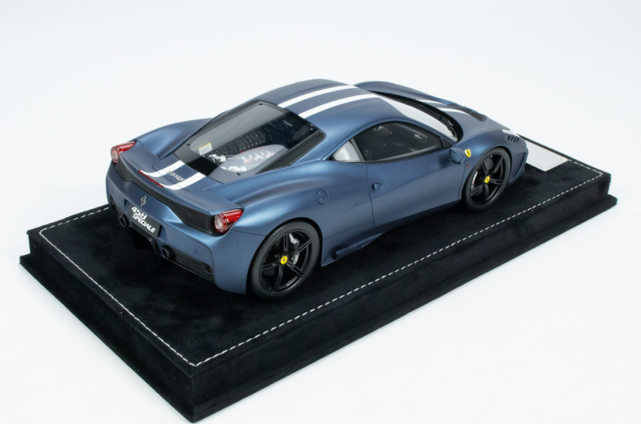 1/18 HH Model Ferrari 458 Speciale Blue