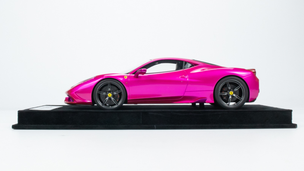 1/18 HH Model Ferrari 458 Speciale Electric Pink