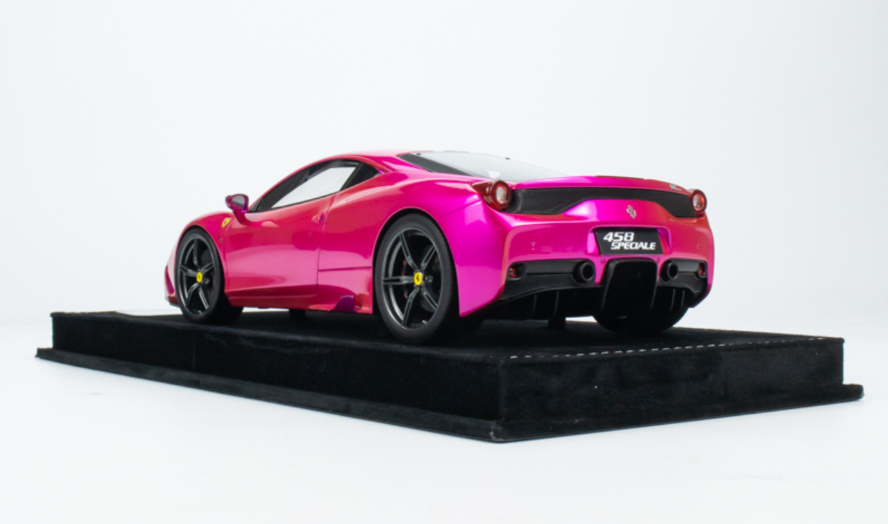 1/18 HH Model Ferrari 458 Speciale Electric Pink