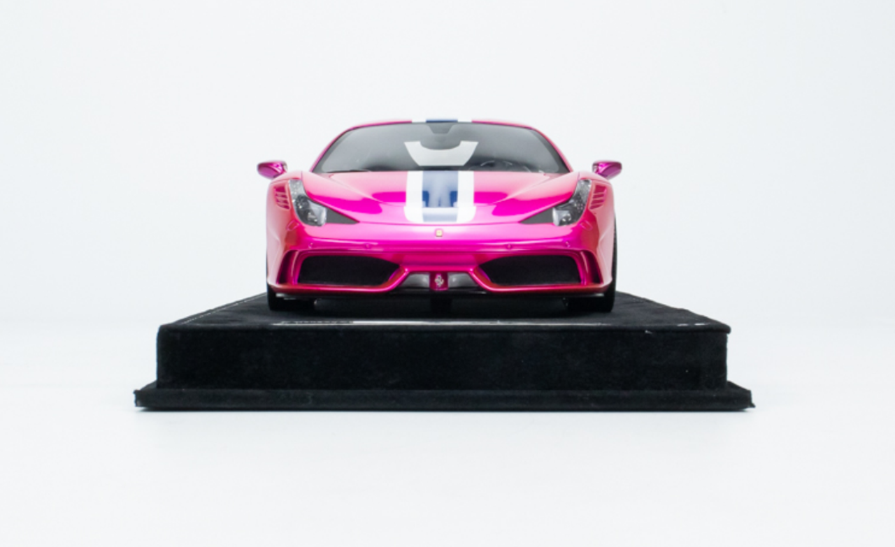 1/18 HH Model Ferrari 458 Speciale Electric Pink