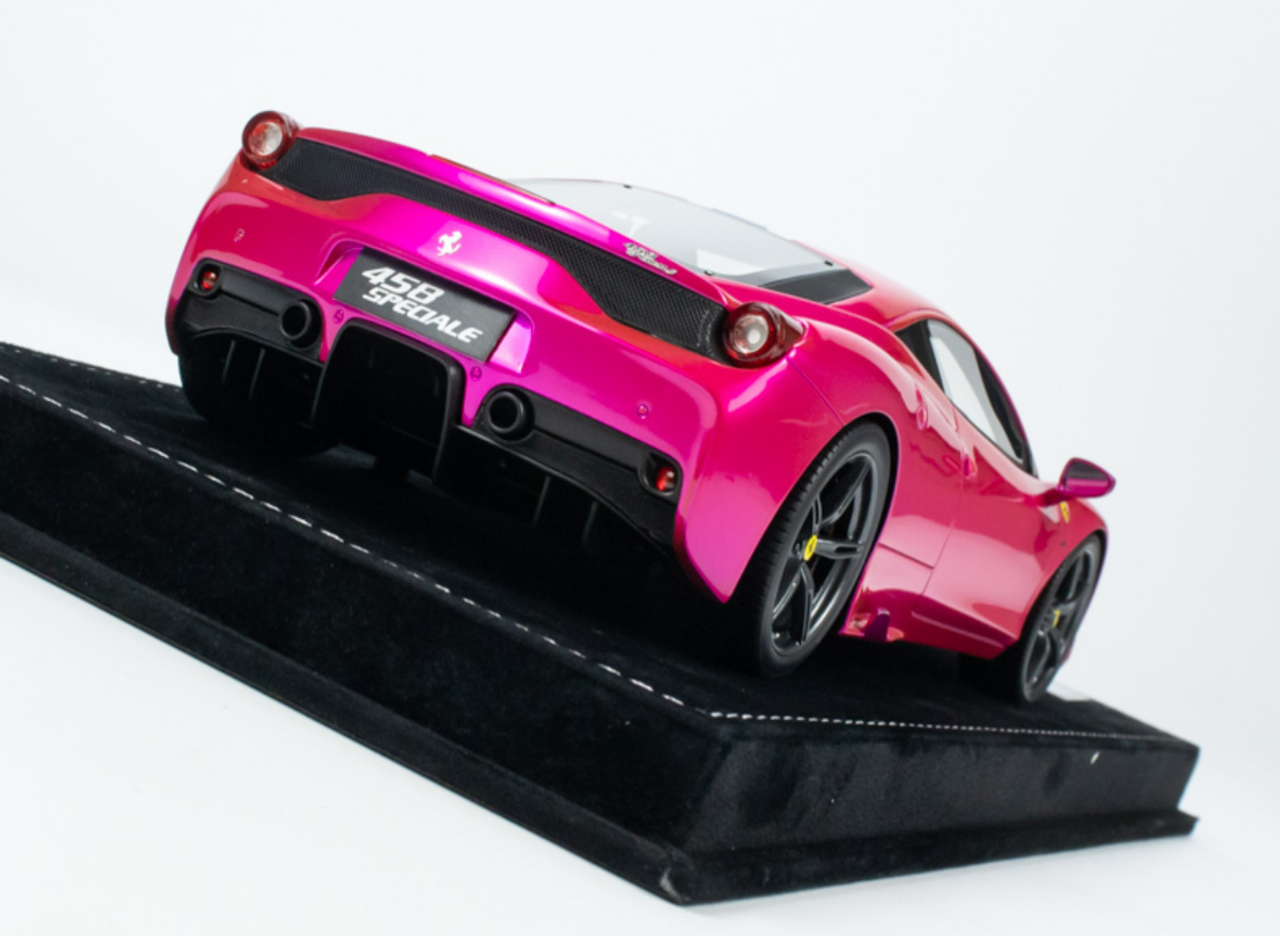 1/18 HH Model Ferrari 458 Speciale Electric Pink