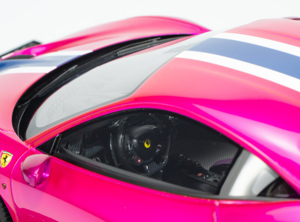 1/18 HH Model Ferrari 458 Speciale Electric Pink