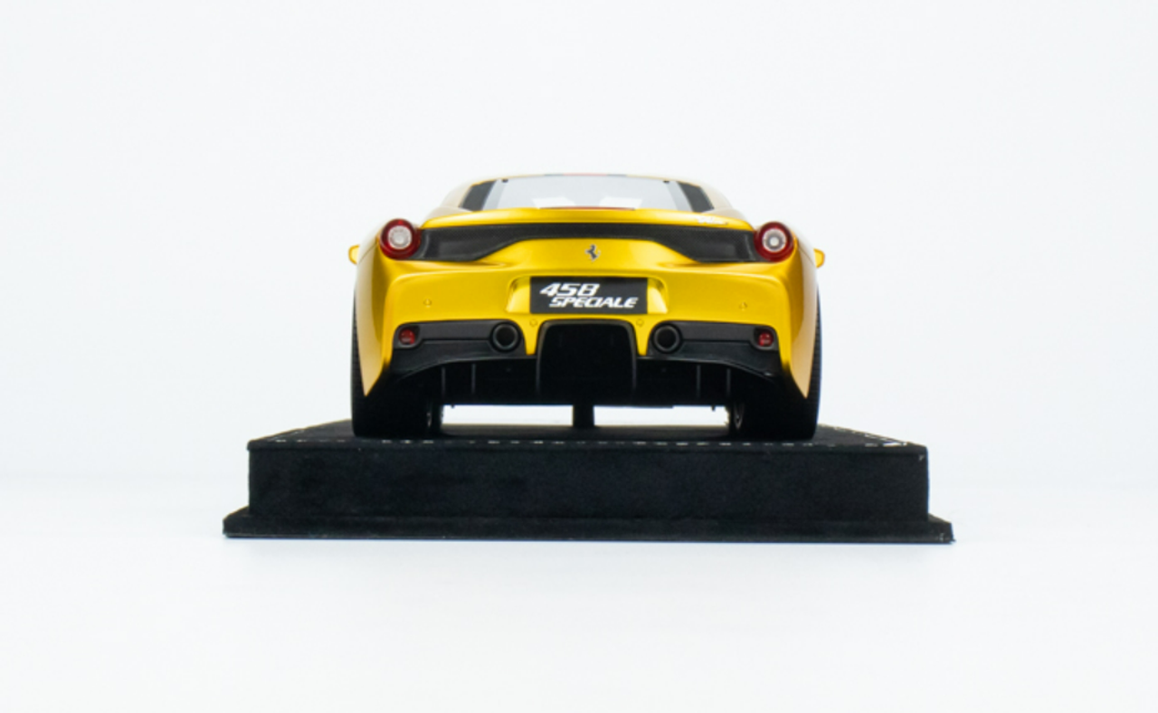 1/18 HH Model Ferrari 458 Speciale Electric Gold