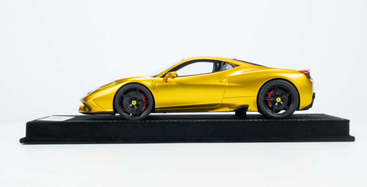 1/18 HH Model Ferrari 458 Speciale Electric Gold